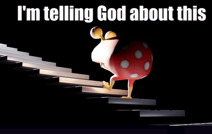 Im telling