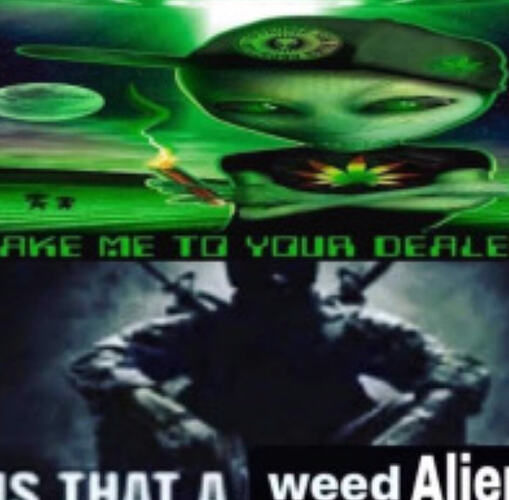 Weed alien