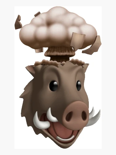 Boar Mind Blown Magnet