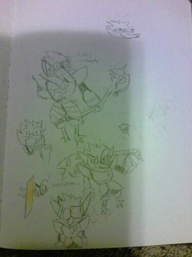 the getting used to sketches/doodles