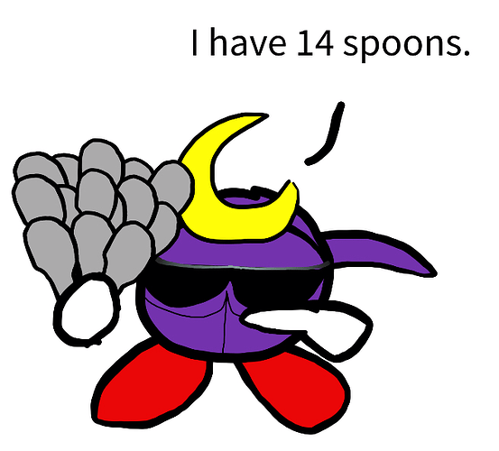 I have 14 Spoons.