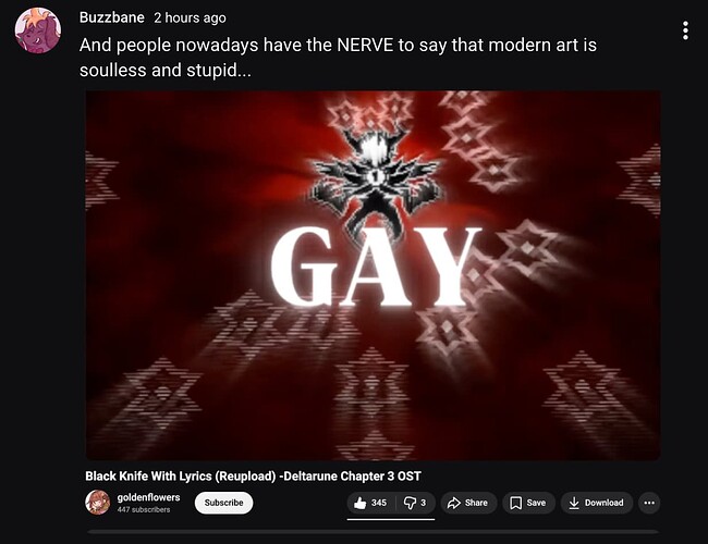 Post from Buzzbane - YouTube