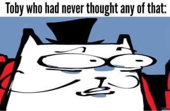 never thought