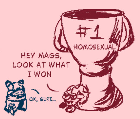 Number one homosexual