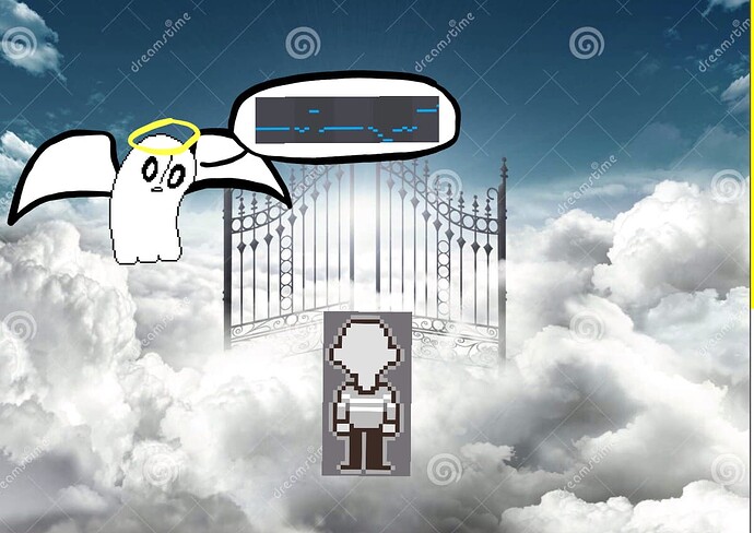 Always bet on napstablook angel