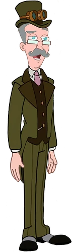 Balthazar Cavendish from Milo Murphy's Law - Napstablook