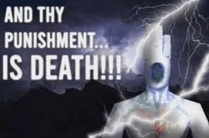 And thy punishment is death