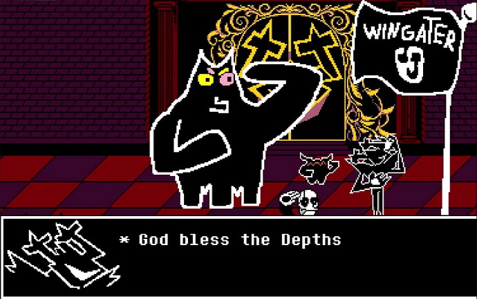 God bless the depths