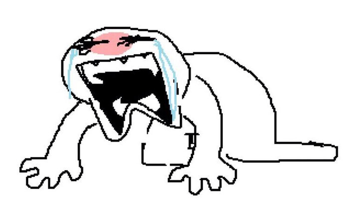 person crying meme at DuckDuckGo