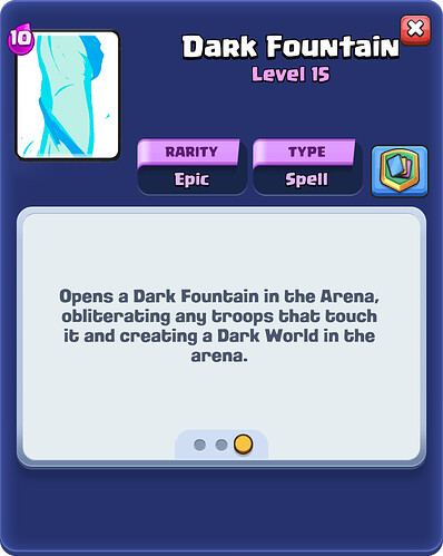 Dark Fountain - Description