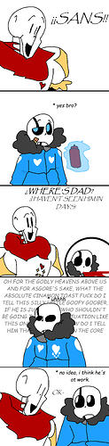 Dad gone