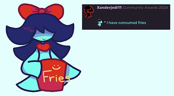 i have consumed fries