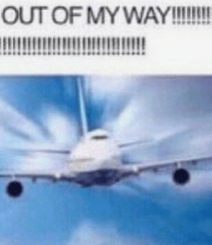 OUT OF MY WAY