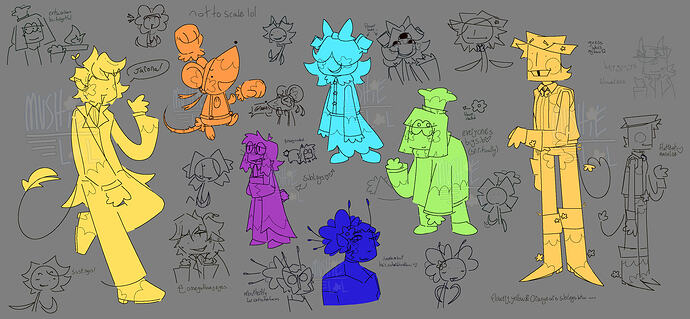 drawn in magma btw