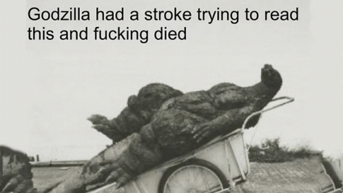 Godzilla had a stroke trying to read this by JullanAguilaArts2763 on DeviantArt