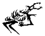 The Knight roaring before battle.