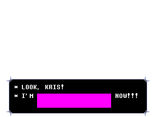 Dialogue box, no funny text