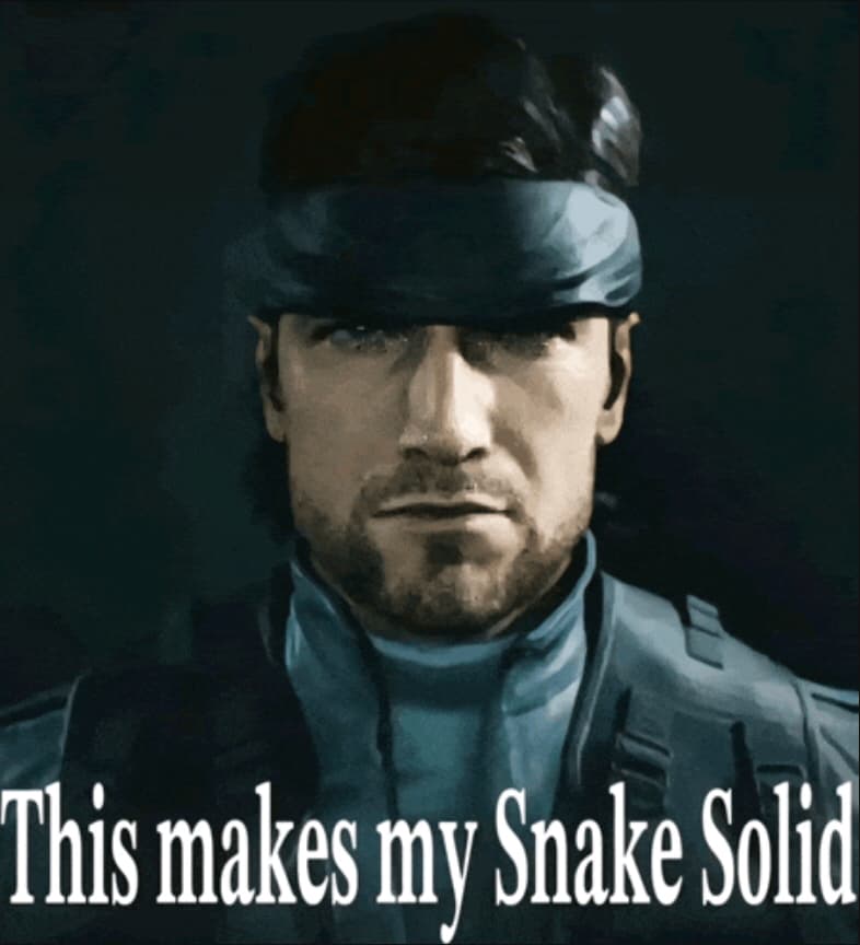 This makes my snake solid