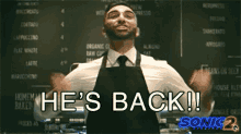 HE'S-BACK