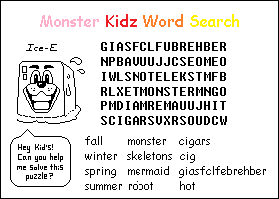 Monster_Kidz_Word_Search_screenshot