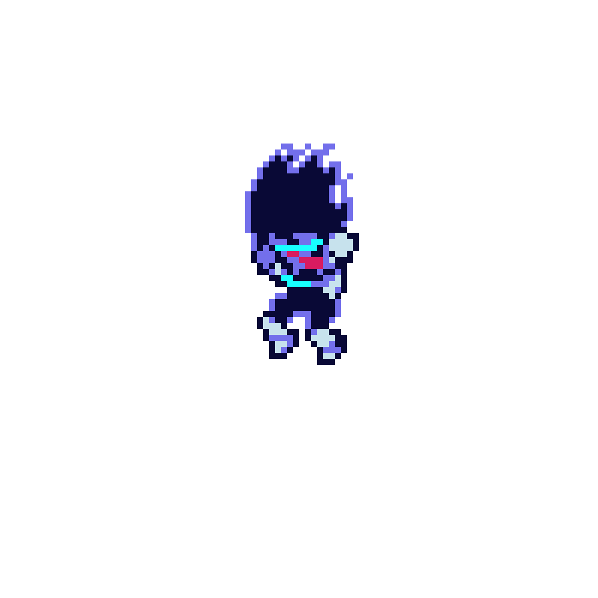 Pixilart - Falling kris sprite by CoolBeans1234