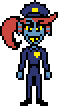 Undyne's Light World sprite