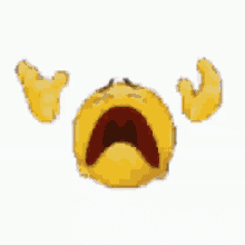 Emoji In Distress Emoji Sad GIF - Emoji In Distress Emoji Sad Emoji  Disappearing - Discover & Share GIFs