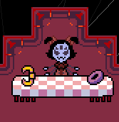 Muffet screenshot Spider Bake Sale.png