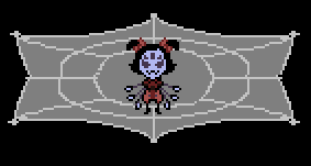Muffet screenshot before battle.png