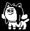 Temmie battle smug.png