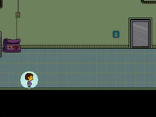 Alphys screenshot first encounter.gif
