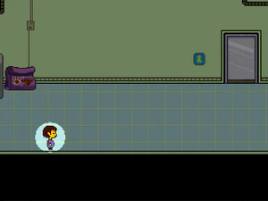 Alphys screenshot first encounter.gif