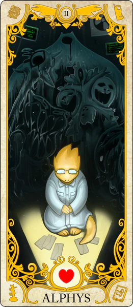 Fichier:Alphys tarot.png