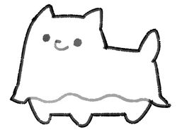 Annoying Dog artwork ghost costume.png