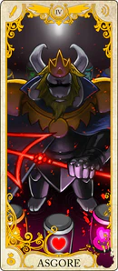 Asgore(大阿卡納 IV，"皇帝")