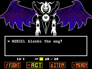 Asriel/In battle - The Undertale Wiki