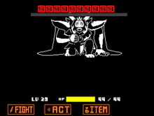 Genocide Route screenshot killing Asgore.png