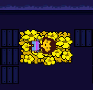 Golden flowers screenshot garbage dump.png