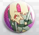 Le pin Minichien vendu par Fangamer.