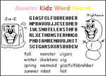 Monster Kidz Word Search screenshot Nightmare.png