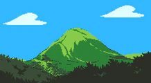 遊戲開頭的伊波特山