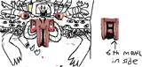 Vieux concept art d'Oméga Flowey.