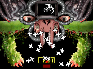 Omega Flowey screenshot Game Over.gif