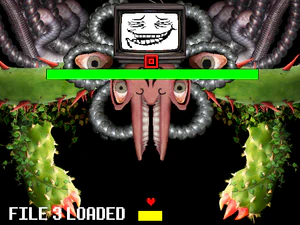 Omega Flowey screenshot trollface.png