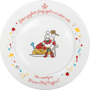 Papyrus Date Commemorative Spaghetti Plate merch.png