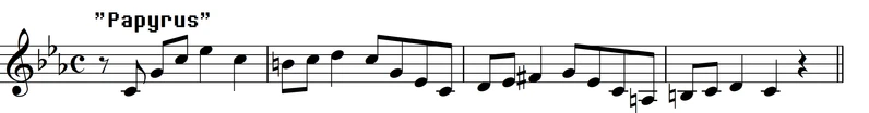 Fichier:Papyrus leitmotif.png