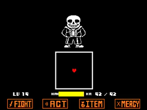Sans attack strongest.gif