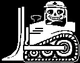 Le bulldozer de Sans est plutôt moche mais il rendra cet endroit plus beau si tu l'aide.