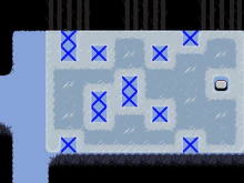 Snowdin Forest location XOXO Puzzle 3.png