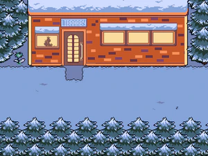 Snowdin Library location exterior.png